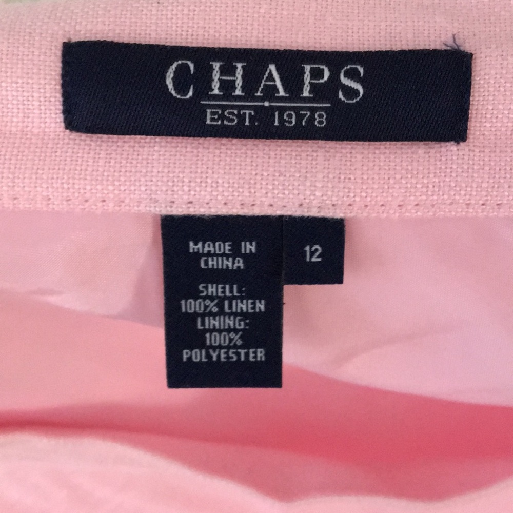Perfect for Easter! Beautiful pink linen suit. - Picture 7 of 7